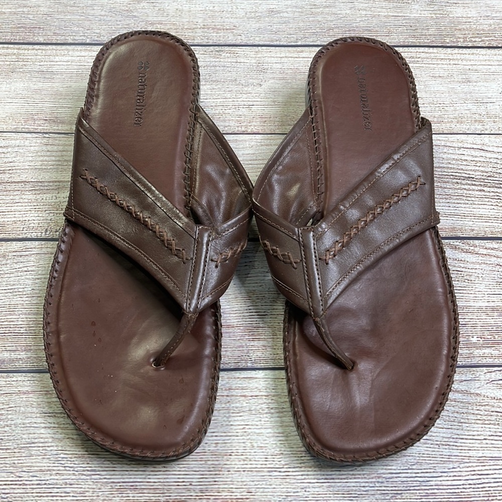 Naturalizer Braided Detail Thong Flip Flop Happily Sandals